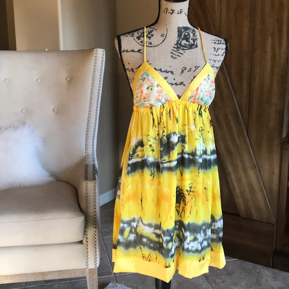 Summer chiffon dress